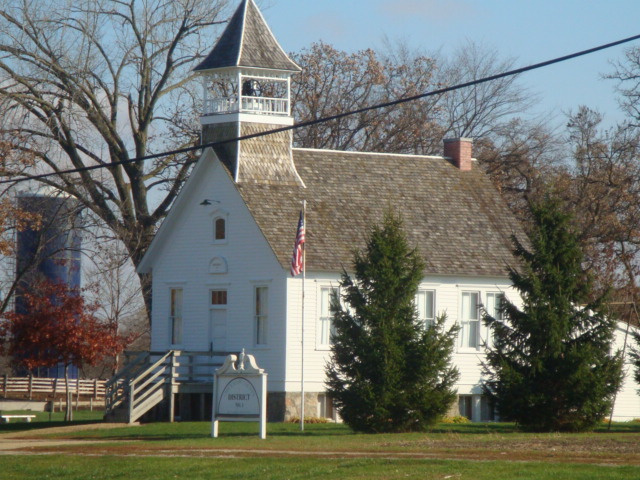 Old Country School House - District No. 1 - 1854